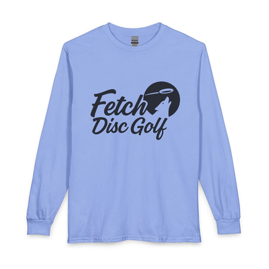 Disc Golf Long Sleeve Tee — "Born to Throw, Forced to Fetch"