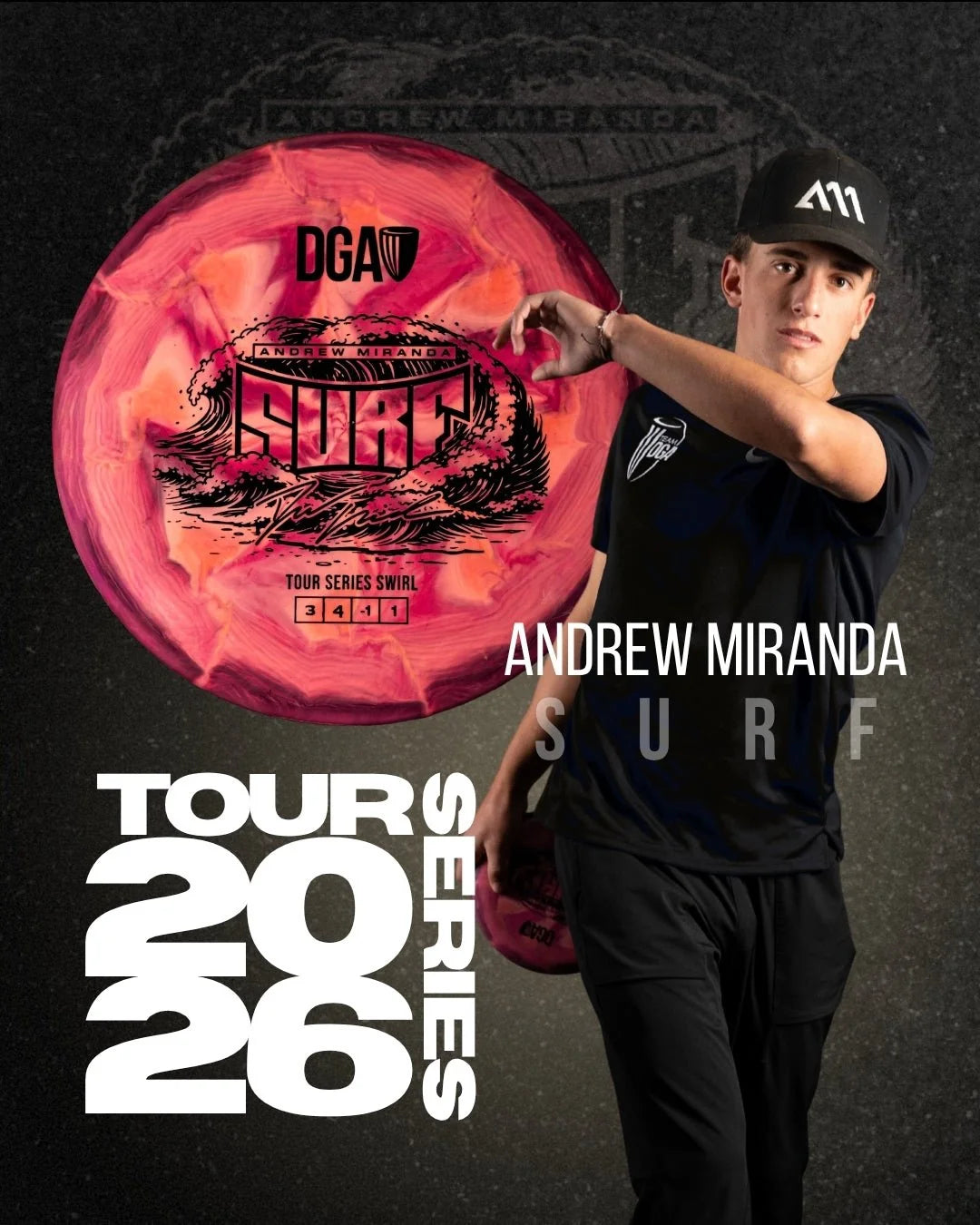 DGA 2026 Andrew Miranda Tour Series Surf Putter