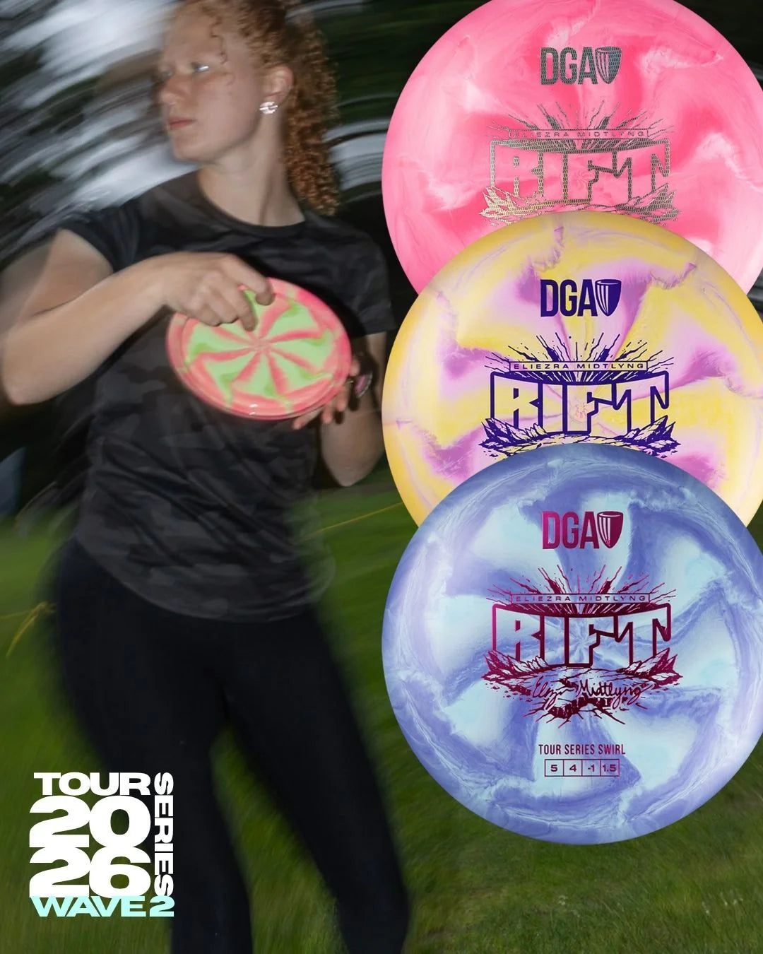 DGA 2026 Eliezra Midtlyng Tour Series Rift Midrange Disc