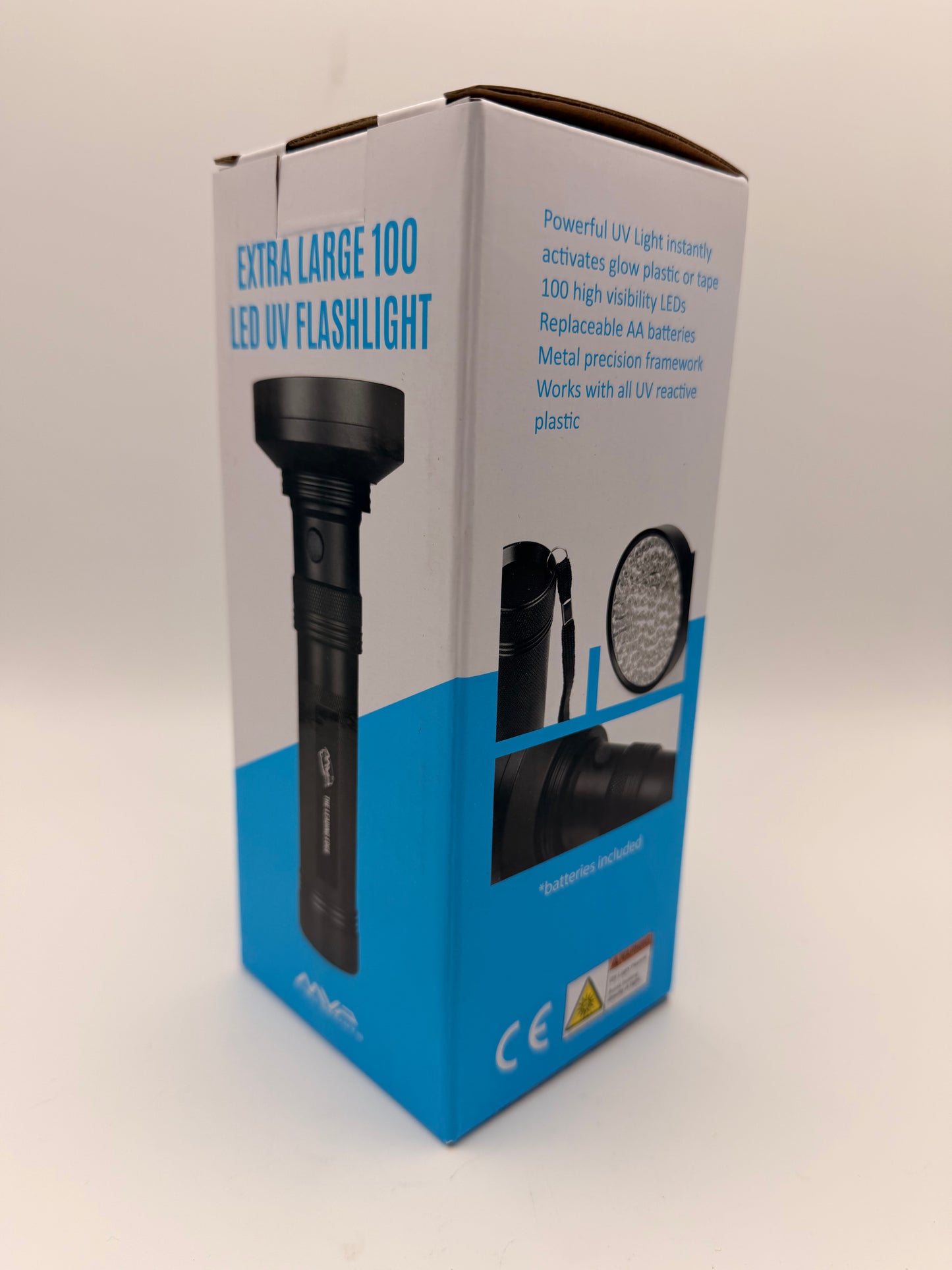 MVP Extra Large 100 LED UV Flashlight | Glow Disc Golf Charger