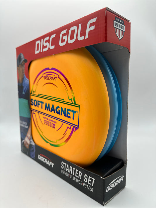 Discraft Starter Disc Golf Set | 3-Disc Beginner Set with Putter, Midrange & Driver
