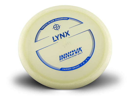 Innova Proto Glow Champion Lynx Fairway Driver Disc Golf Disc