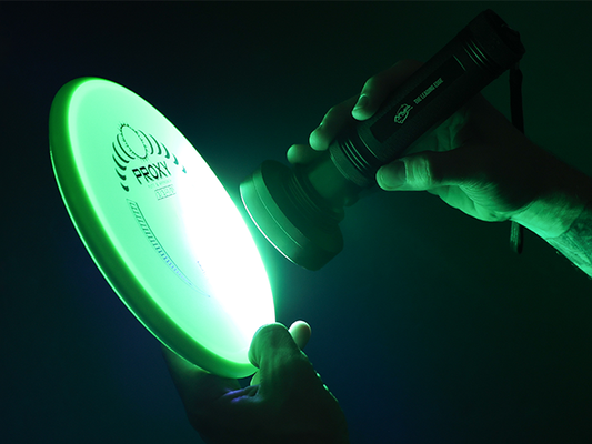 MVP Extra Large 100 LED UV Flashlight | Glow Disc Golf Charger