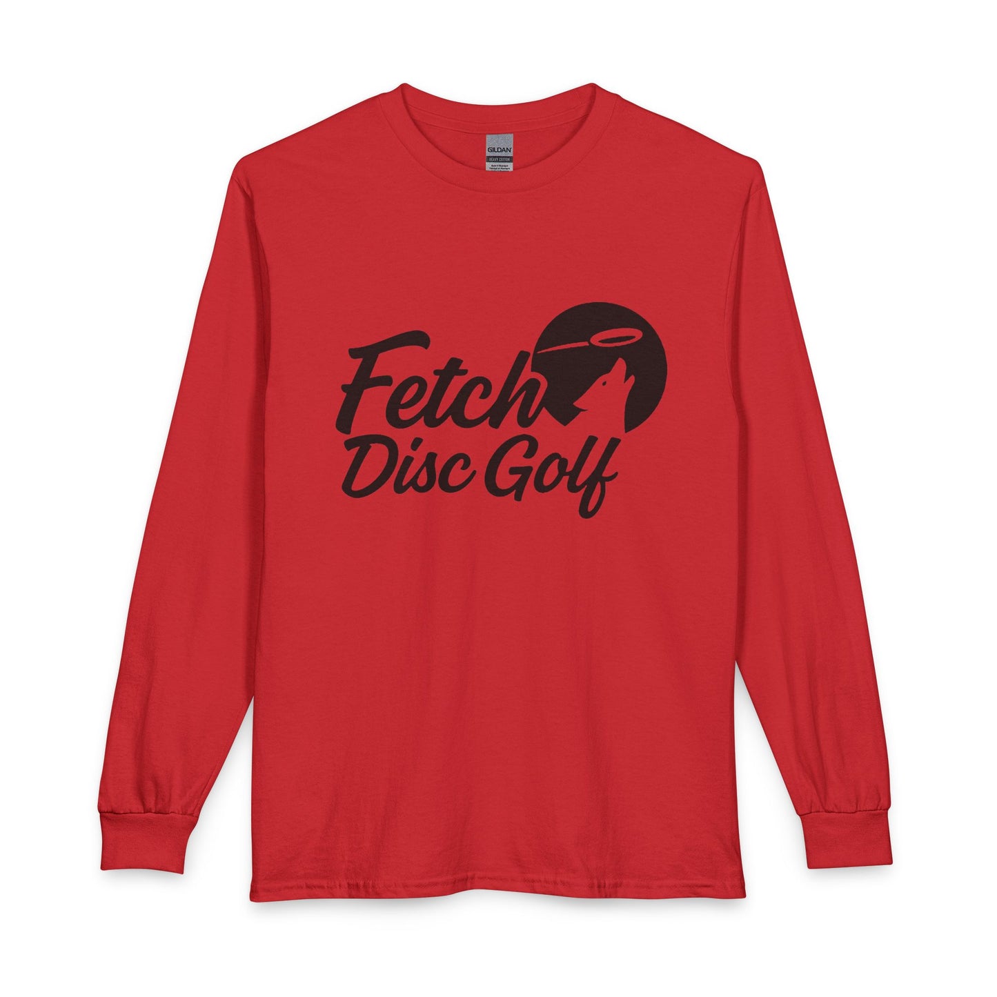 Disc Golf Long Sleeve Tee — "Born to Throw, Forced to Fetch"