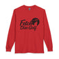 Disc Golf Long Sleeve Tee — "Born to Throw, Forced to Fetch"