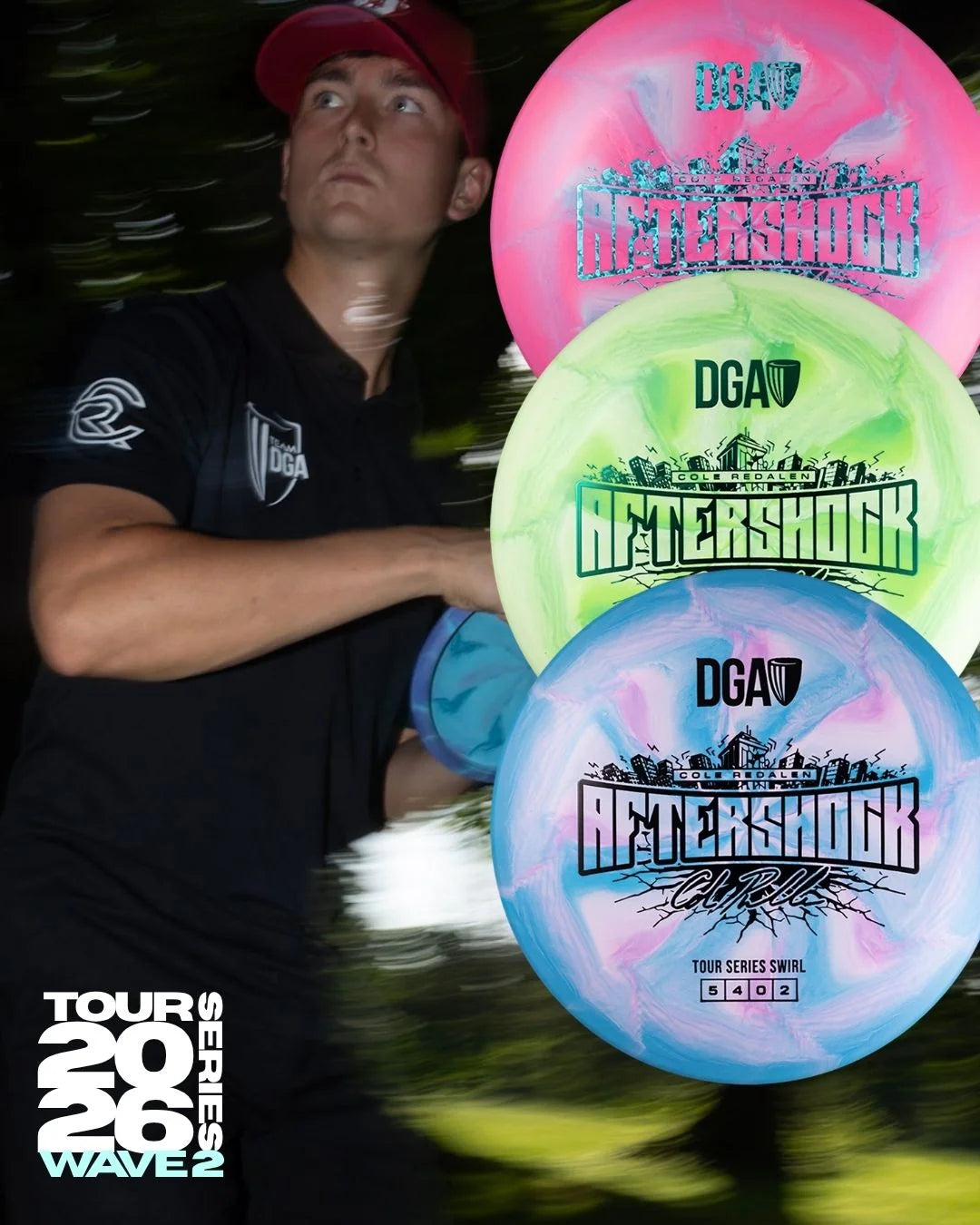 DGA 2026 Cole Redalen Tour Series Aftershock Midrange Disc