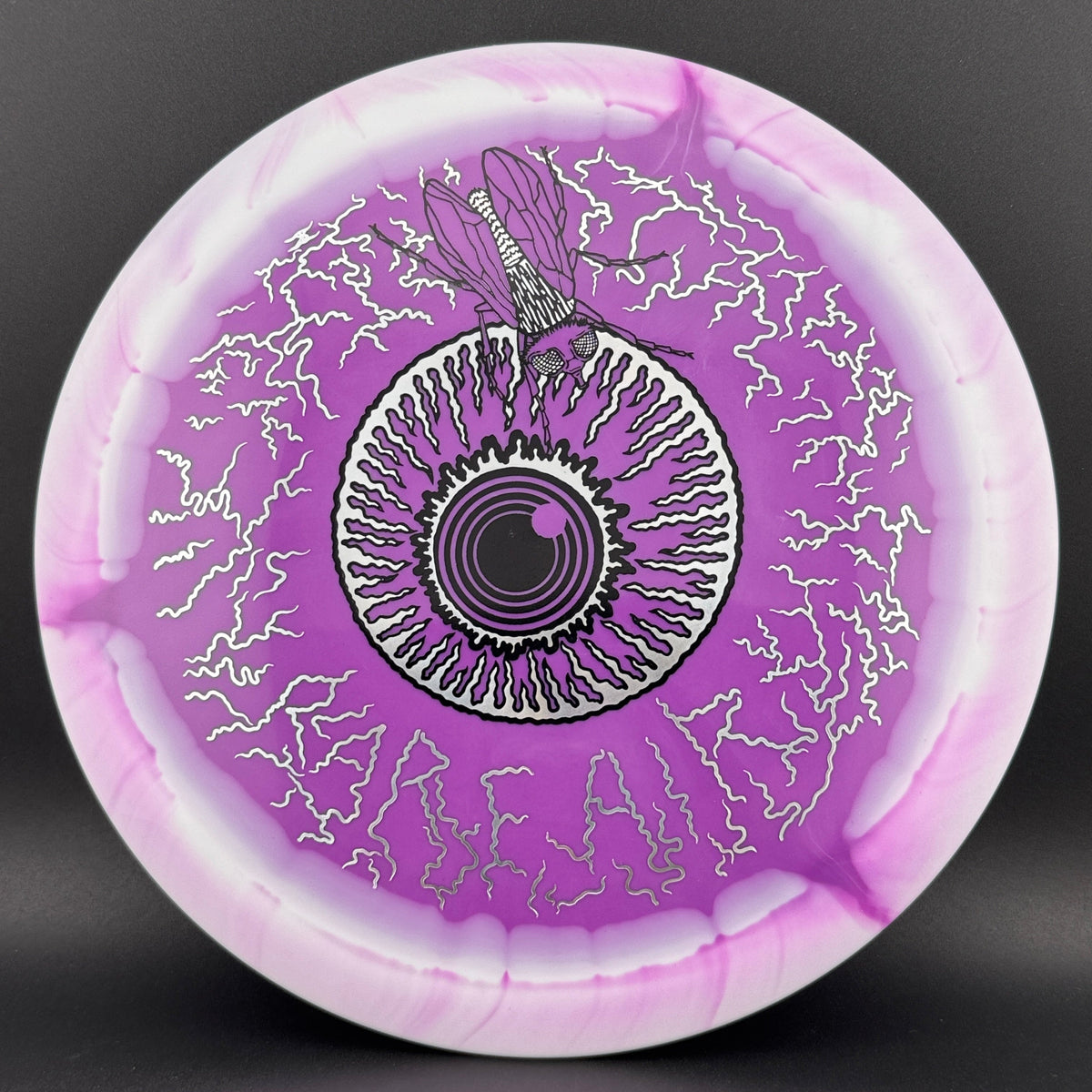 Halo Star Mamba disc golf disc by Rare Air Discs with vibrant star and Mamba design, showcasing its colorful, detailed surface.