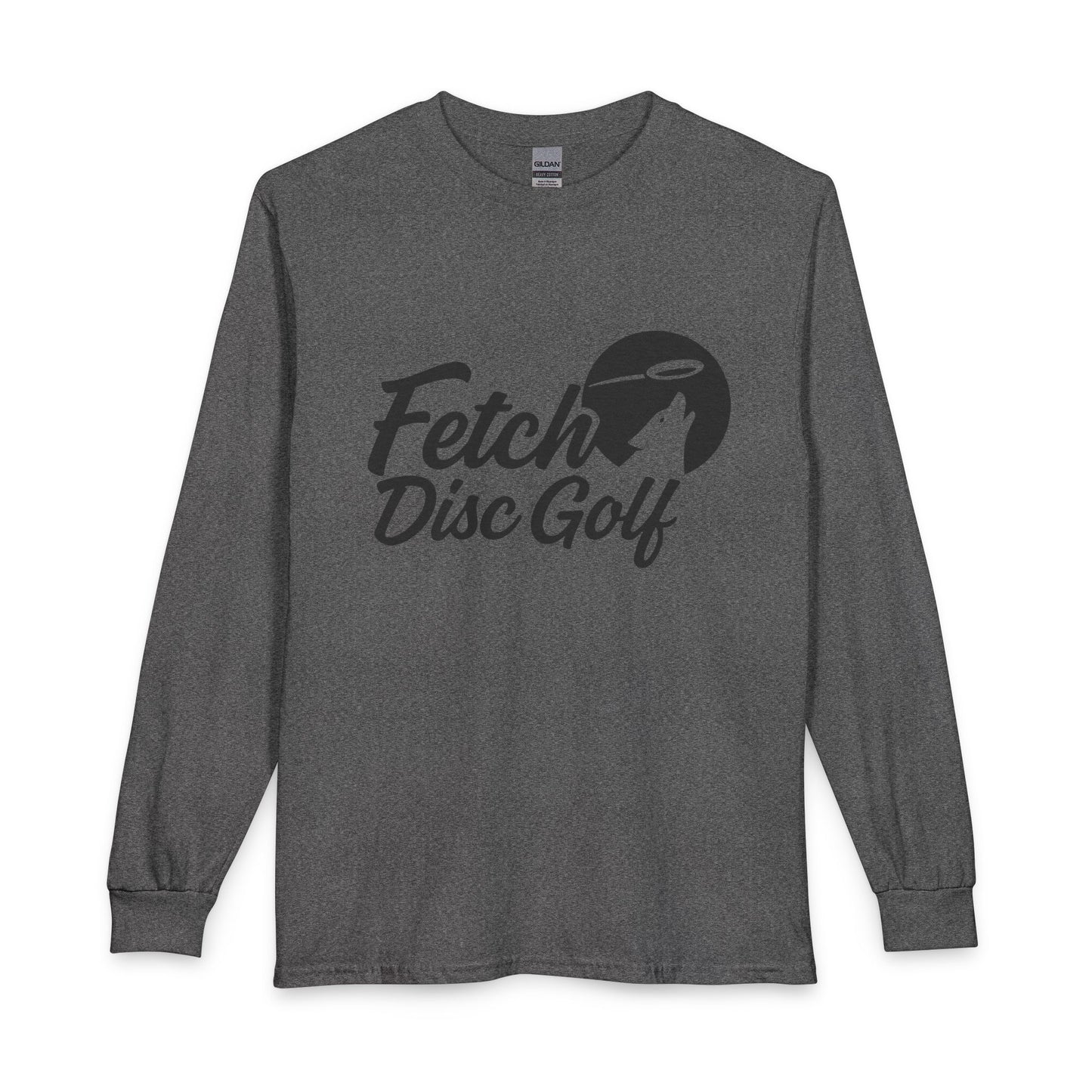 Disc Golf Long Sleeve Tee — "Born to Throw, Forced to Fetch"