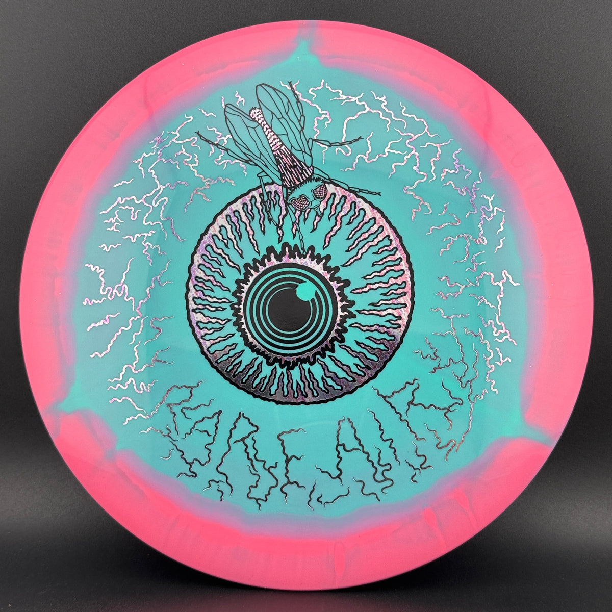 Halo Star Mamba disc golf disc by Rare Air Discs, featuring vibrant star and mamba design on the flight surface.