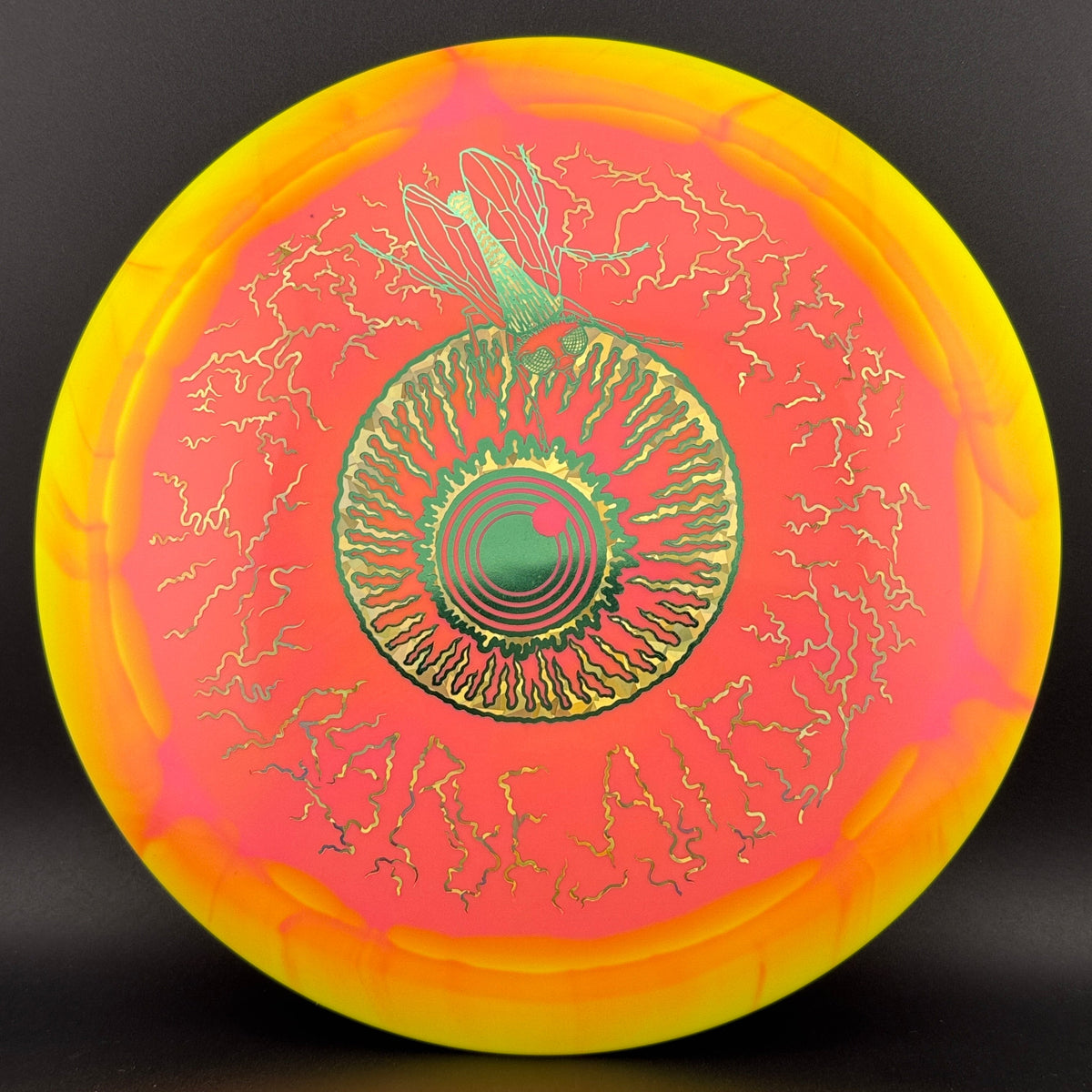 Halo Star Mamba disc golf disc by Ripper Studios, showcasing the vibrant design and branding on the Rare Air Discs product.