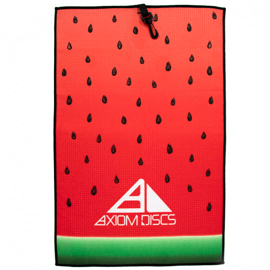 Axiom Sublimated Disc Golf Towel – Watermelon Edition