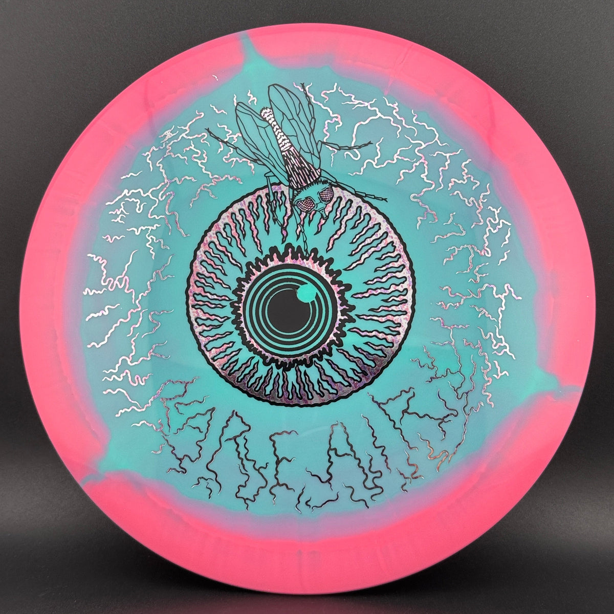 Halo Star Mamba disc golf disc by Rare Air Discs, featuring vibrant colors and detailed design for precise throws in disc golf.