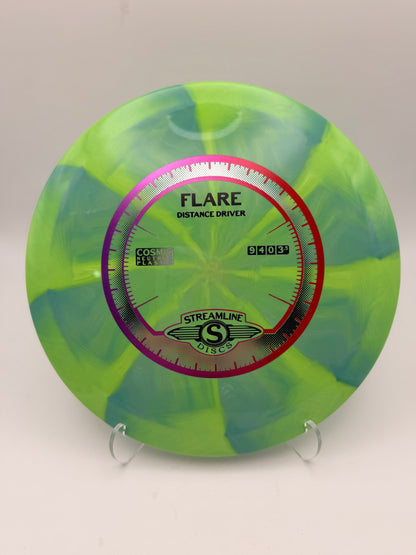 Streamline Cosmic Neutron Flare