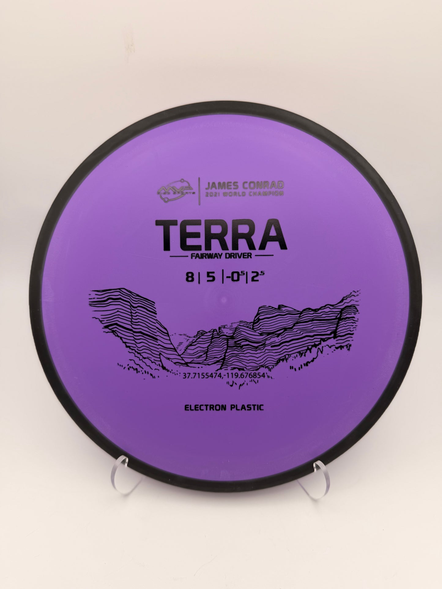 James Conrad 2021 World Champion Electron Terra