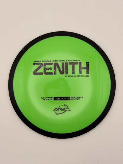 James Conrad 2021 World Champion Neutron Zenith