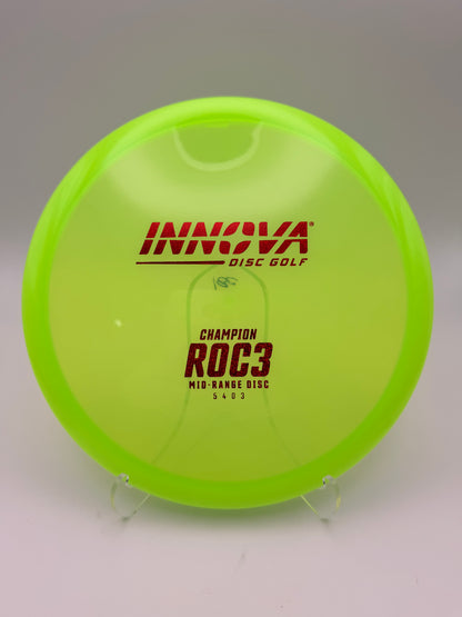 Innova Champion Roc3 Overstable Midrange Disc Golf Disc