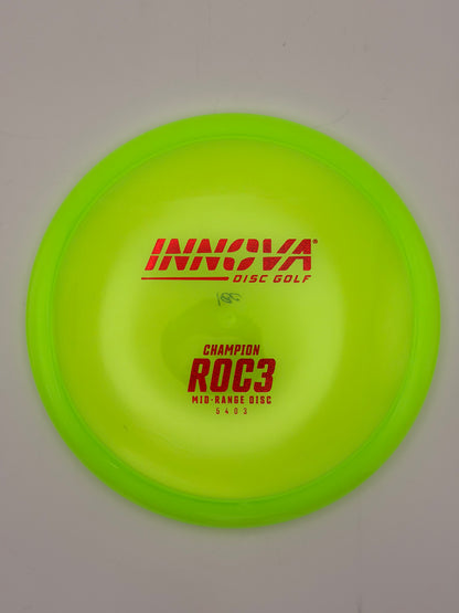 Innova Champion Roc3 Overstable Midrange Disc Golf Disc