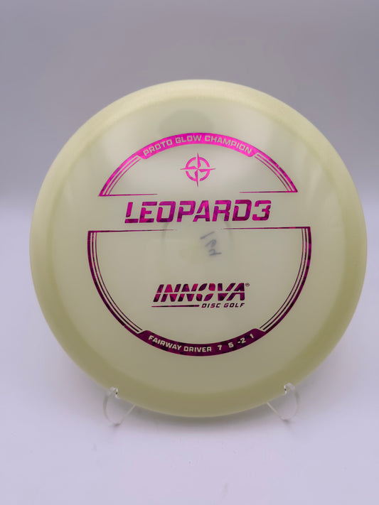 Innova Proto Glow Champion Leopard3 Understable Fairway Driver