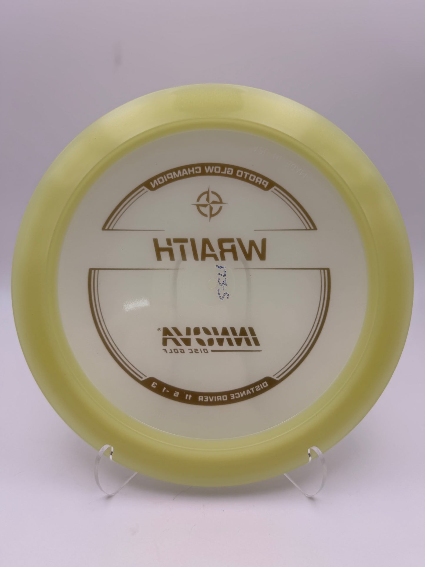 Innova Proto Glow Champion Wraith Overstable Distance Driver