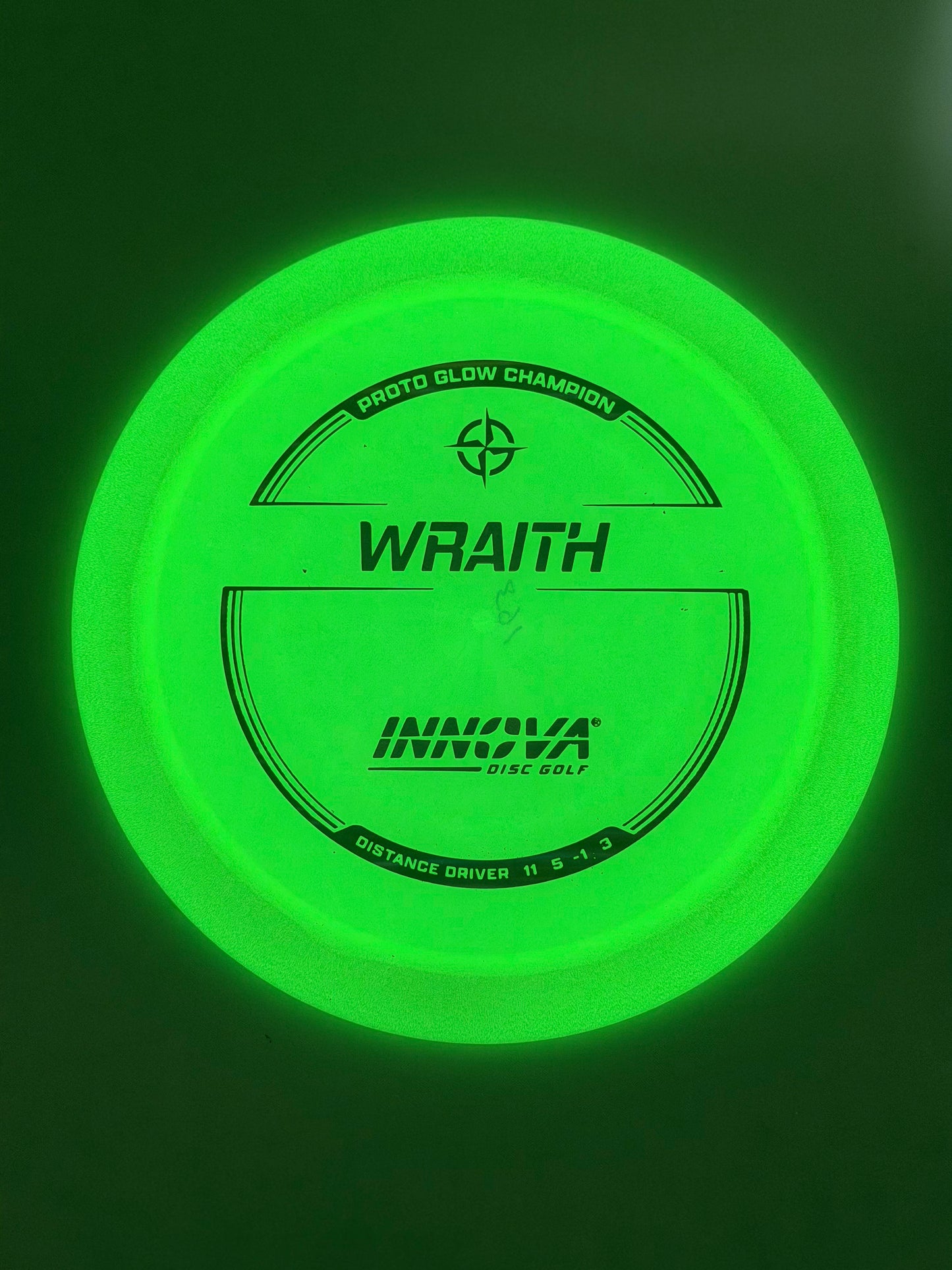 Innova Proto Glow Champion Wraith Overstable Distance Driver