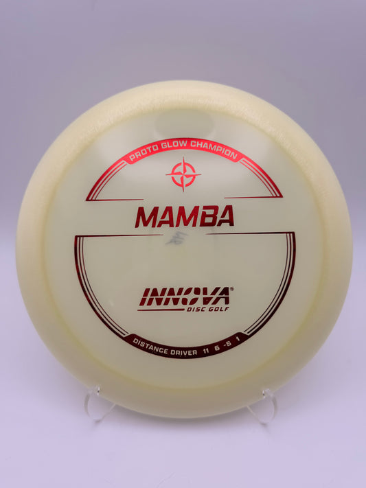 Innova Proto Glow Champion Mamba Understable Distance Driver