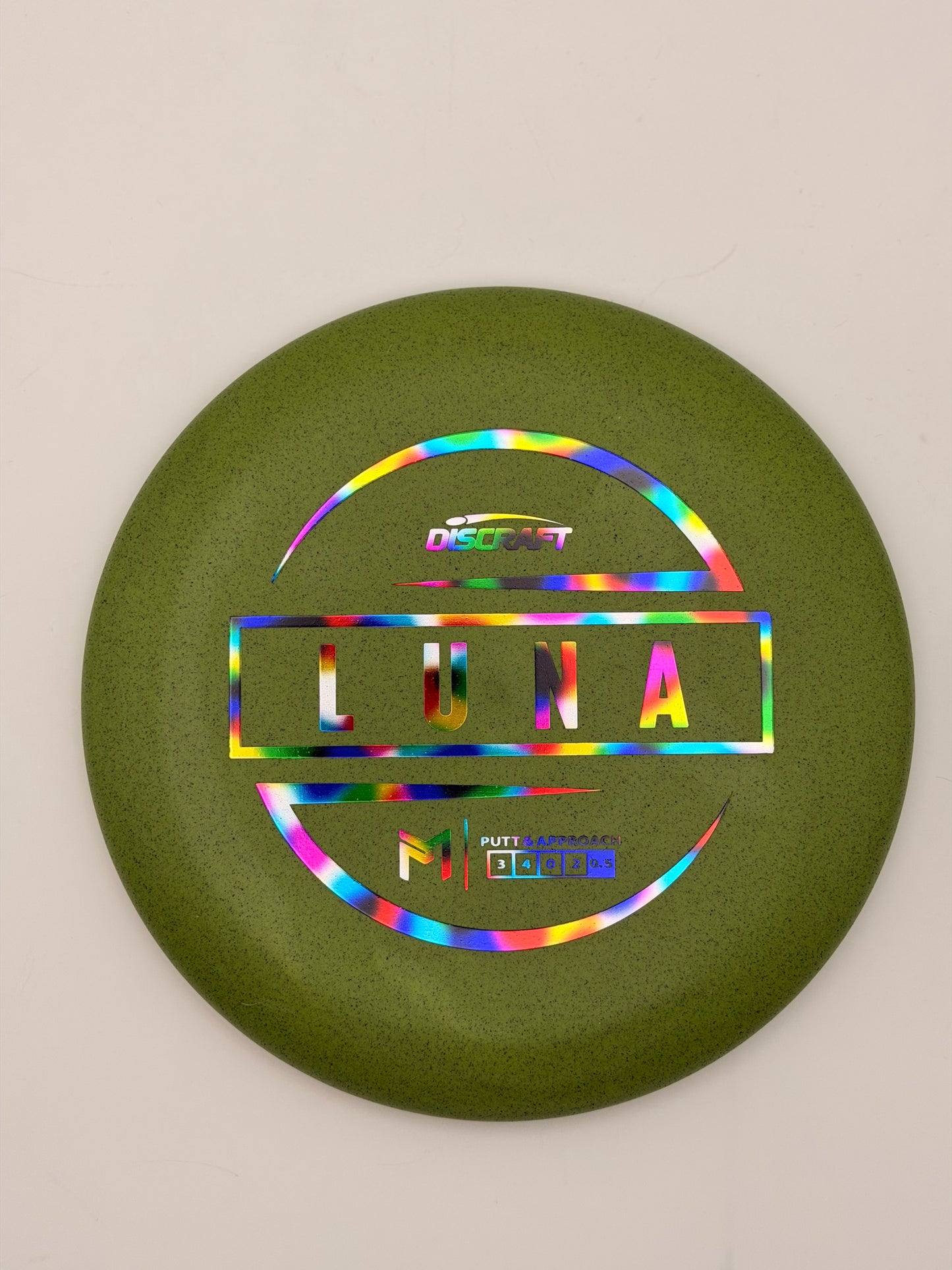 Discraft Luna Paul McBeth Signature Putter | Neutral Disc Golf Putter