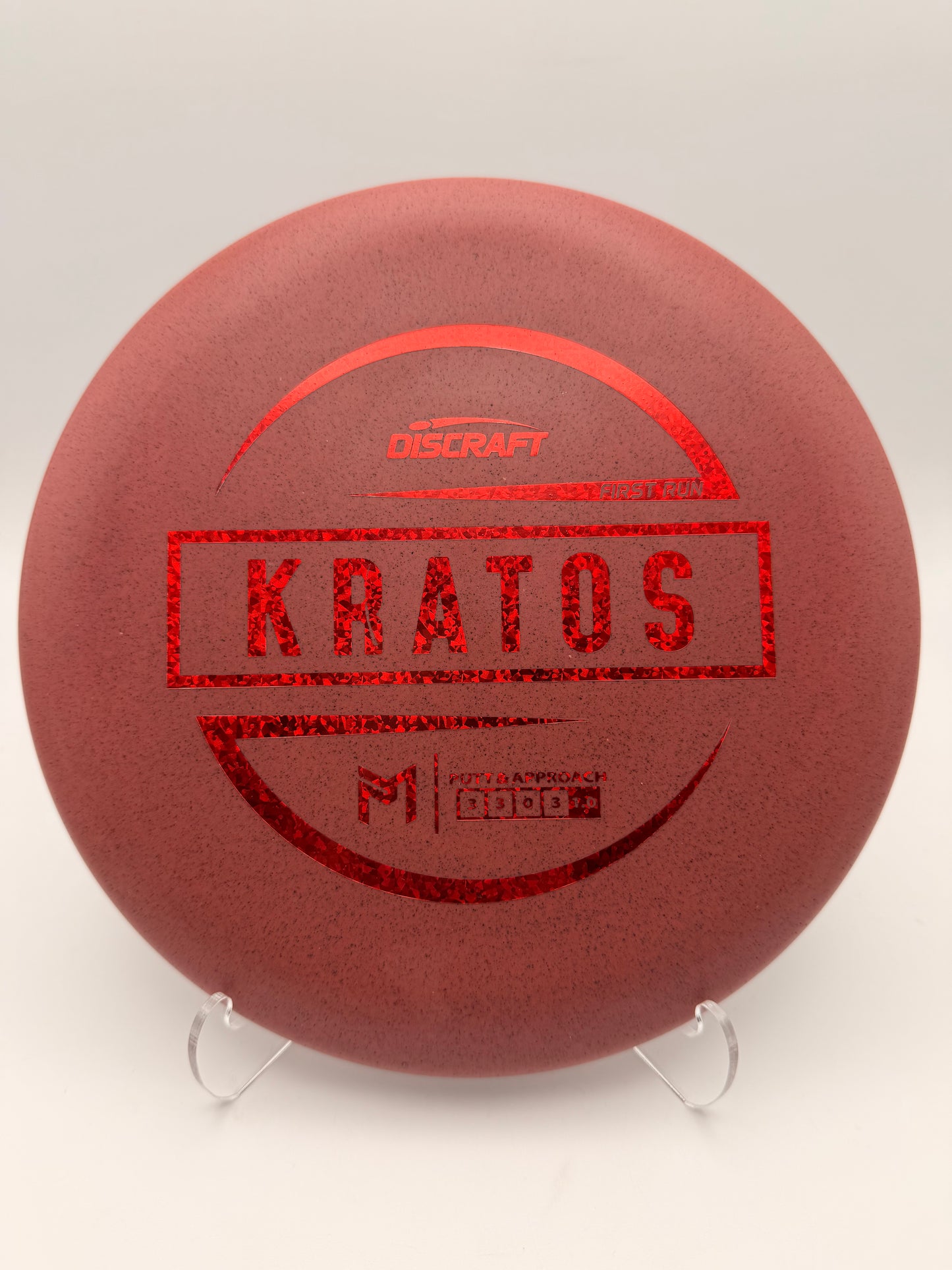 Discraft Paul McBeth Kratos First Run - Overstable Beaded Approach Putter 173g