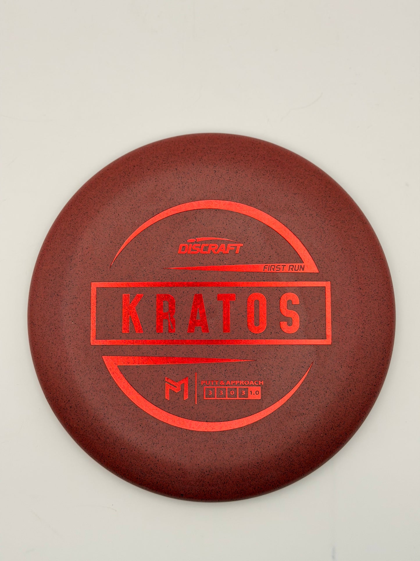 Discraft Paul McBeth Kratos First Run - Overstable Beaded Approach Putter 173g
