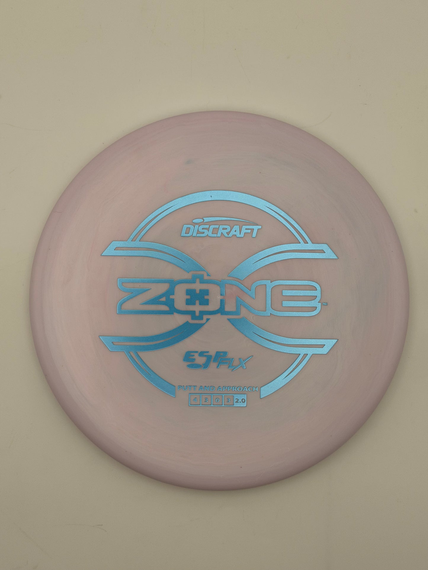Discraft ESP FLX Zone Approach Disc - Overstable Flexible Forehand Putter