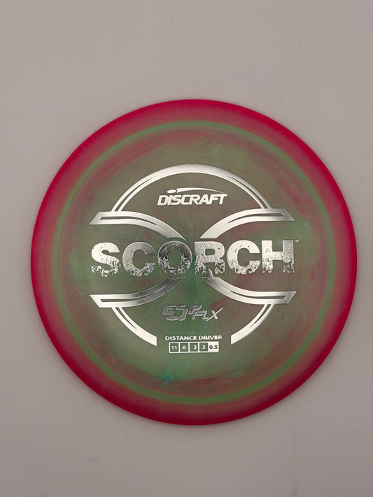 Discraft ESP FLX Scorch Distance Driver - Flexible All-Weather Understable Bomber