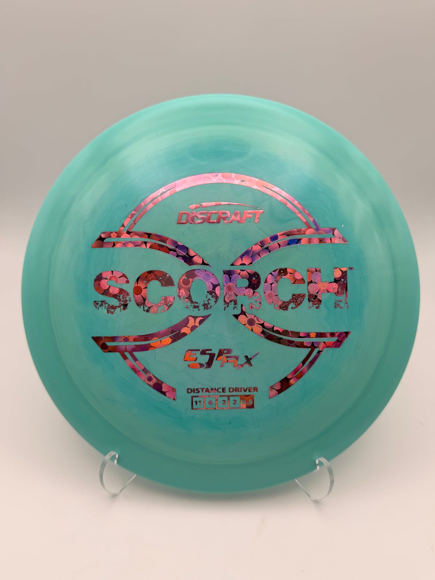 Discraft ESP FLX Scorch Distance Driver - Flexible All-Weather Understable Bomber