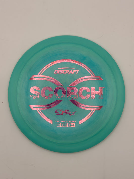 Discraft ESP FLX Scorch Distance Driver - Flexible All-Weather Understable Bomber