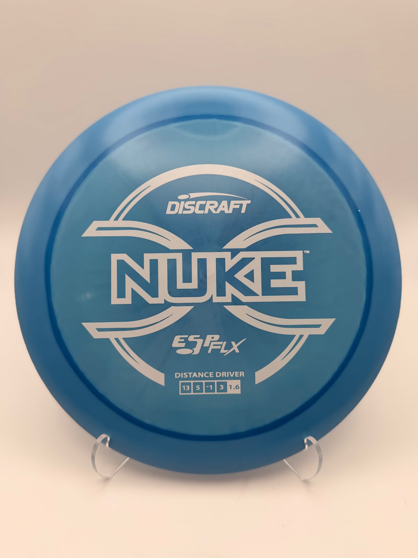 Discraft ESP FLX Nuke Distance Driver - Flexible Grip All-Weather Power Disc
