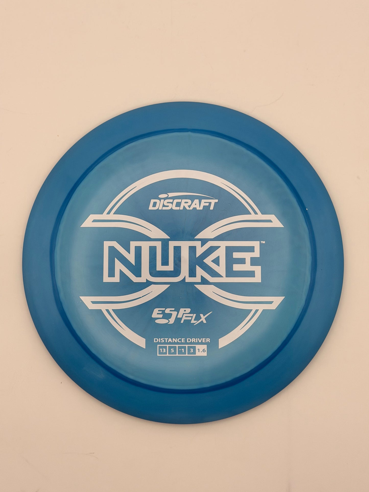 Discraft ESP FLX Nuke Distance Driver - Flexible Grip All-Weather Power Disc