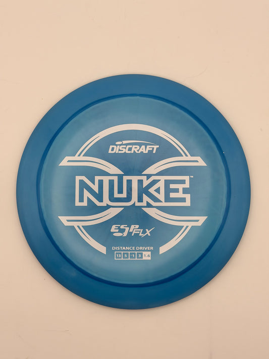 Discraft ESP FLX Nuke Distance Driver - Flexible Grip All-Weather Power Disc