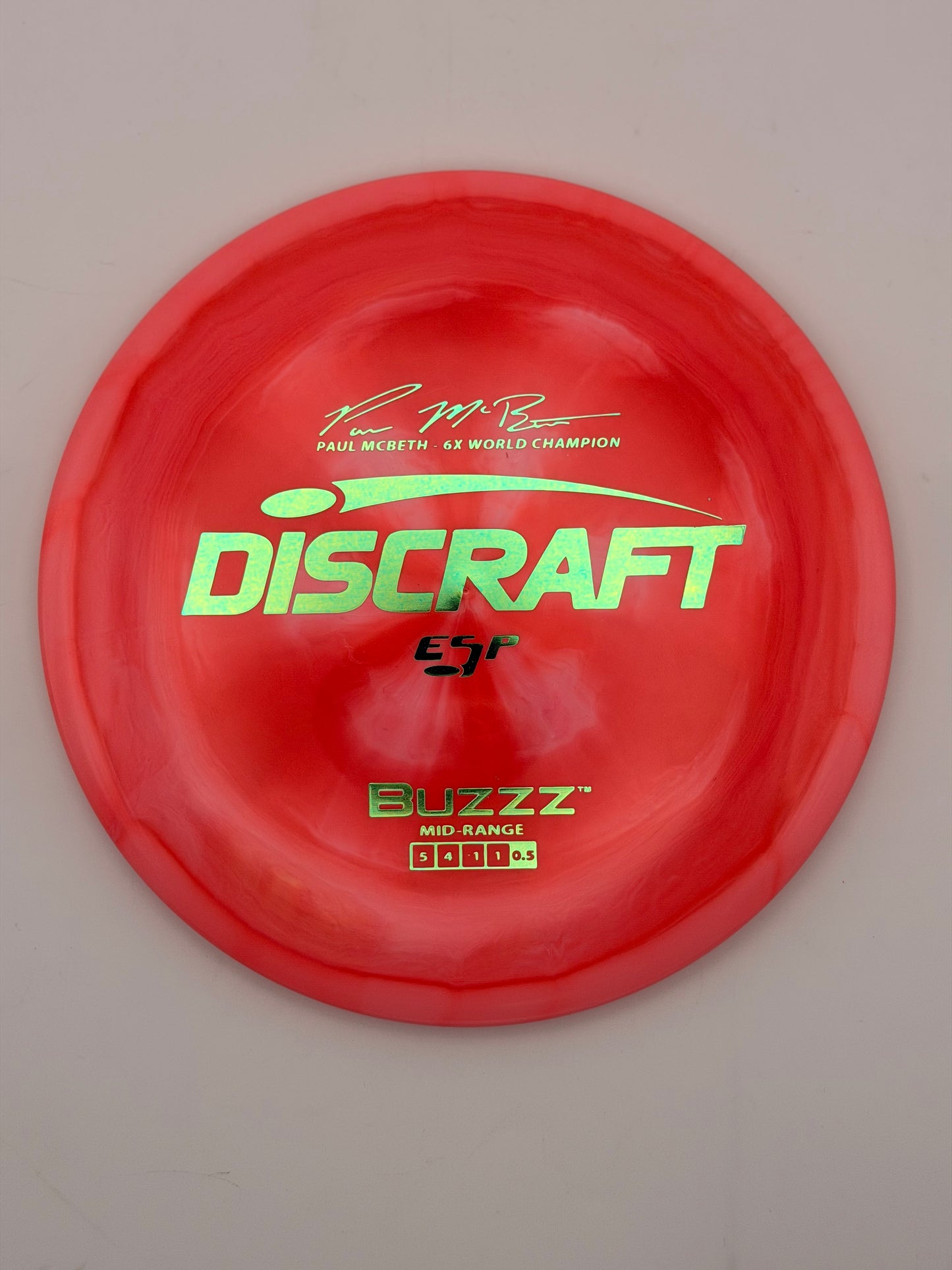Discraft ESP Buzzz Paul McBeth 6X Signature Series | Midrange Disc