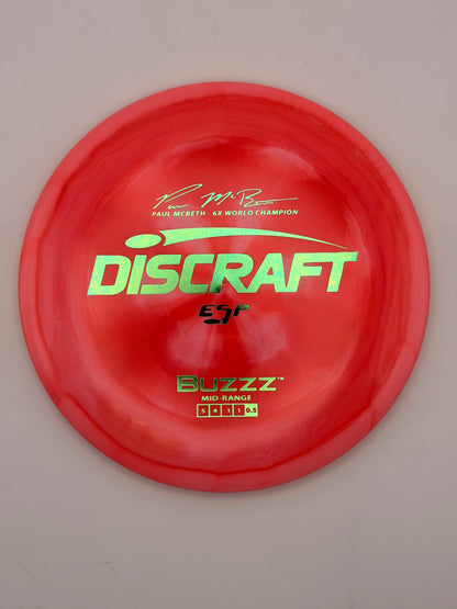 Discraft ESP Buzzz Paul McBeth 6X Signature Series | Midrange Disc