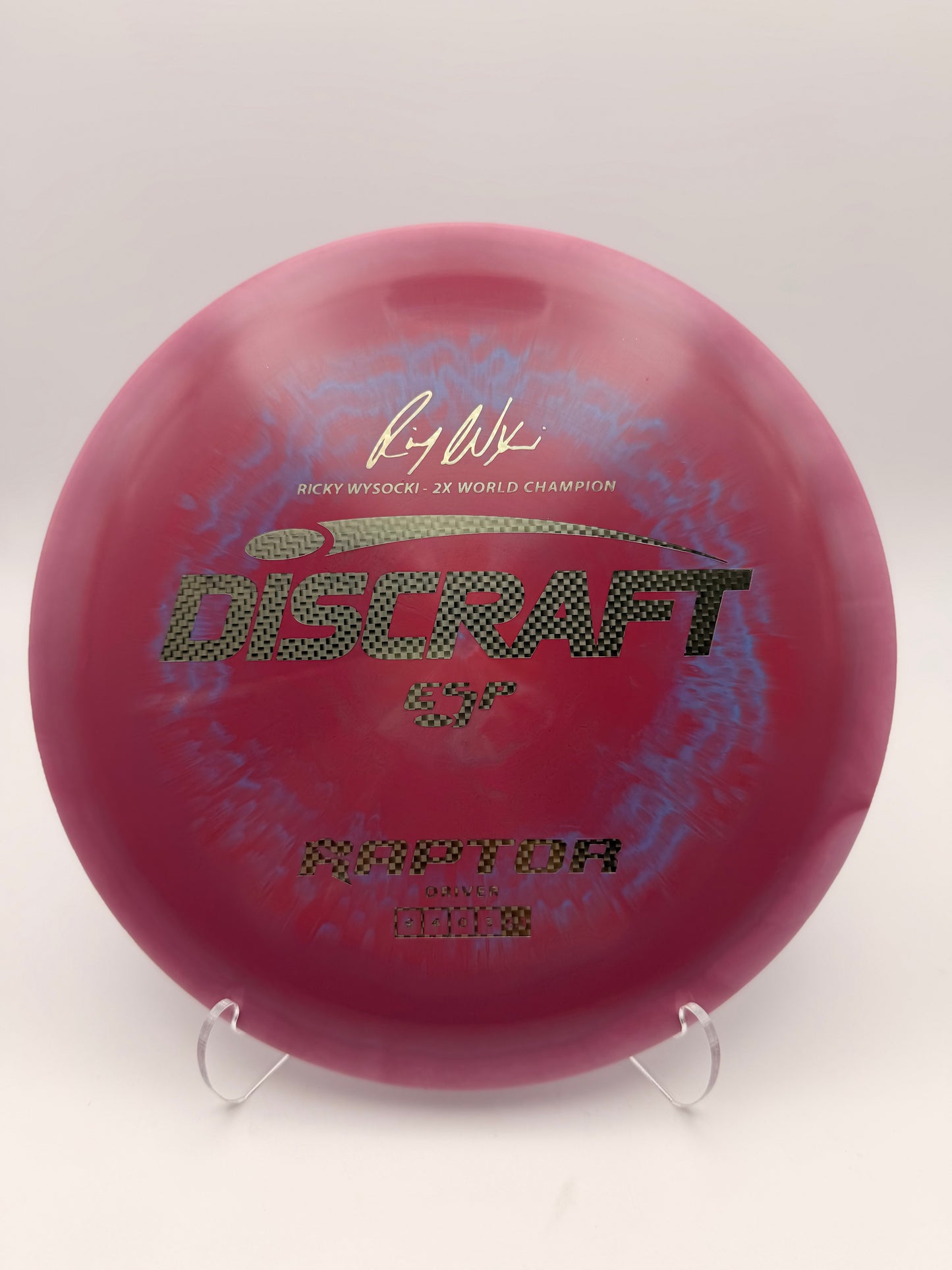 Discraft Ricky Wysocki ESP Raptor - 2X World Champion Signature Overstable Driver