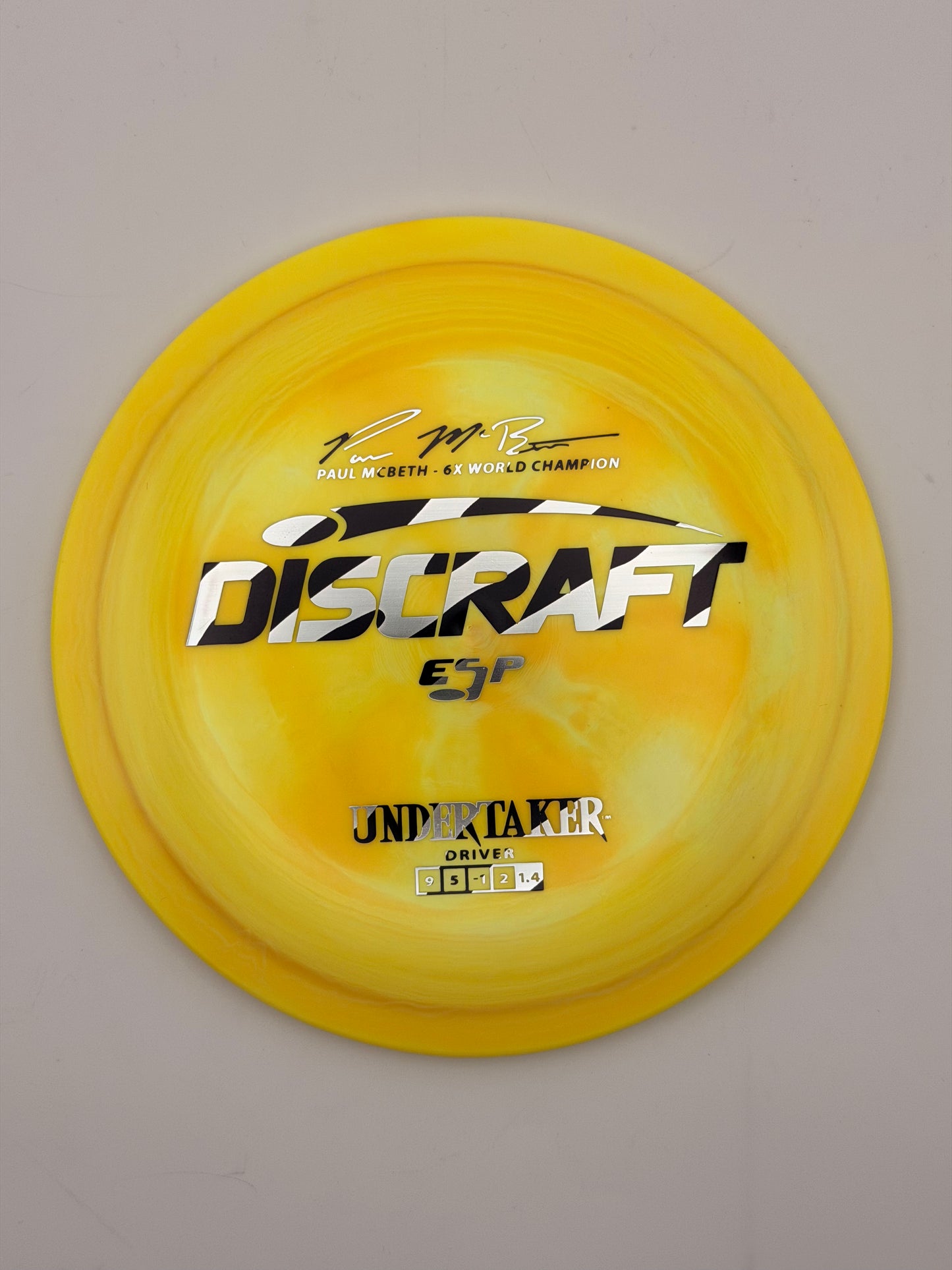 Discraft ESP Undertaker Paul McBeth 6X Signature | Fairway Driver