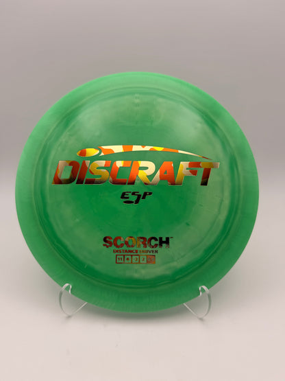 Discraft ESP Scorch | Understable Distance Driver with S-Curve Flight