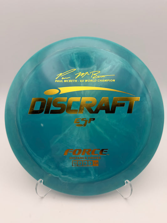 Discraft Paul McBeth ESP Force Distance Driver - Overstable Wind Fighter