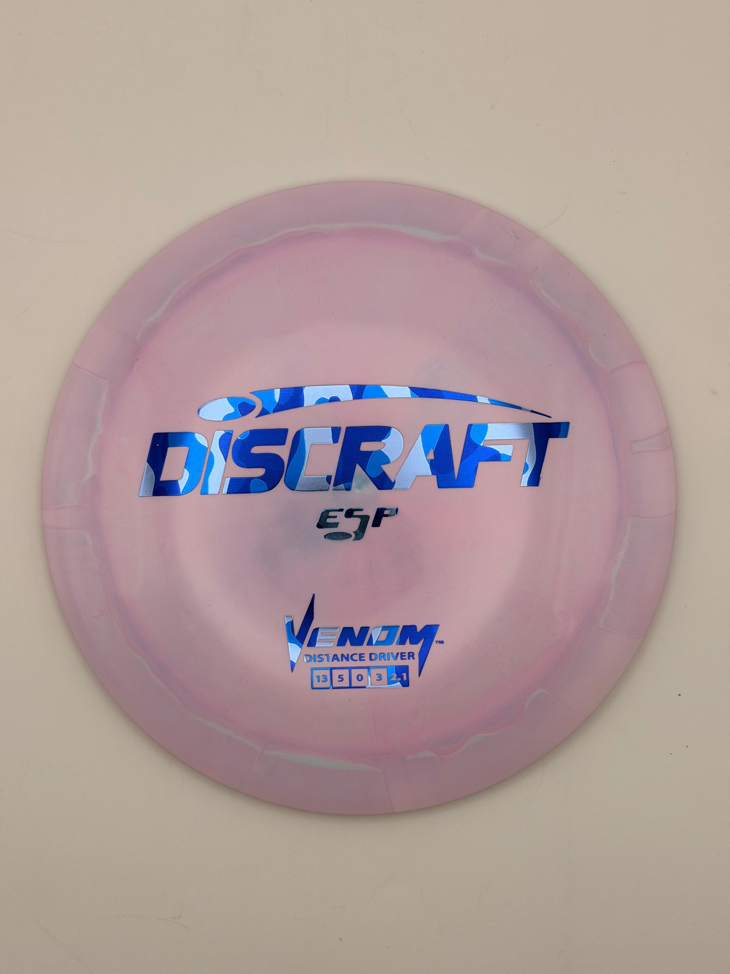 Discraft ESP Venom | Overstable High Speed Distance Driver for Headwinds