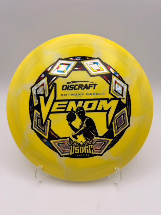 Discraft Anthony Barela Venom - 2025 USDGC Tour Series Z Swirl Overstable Driver