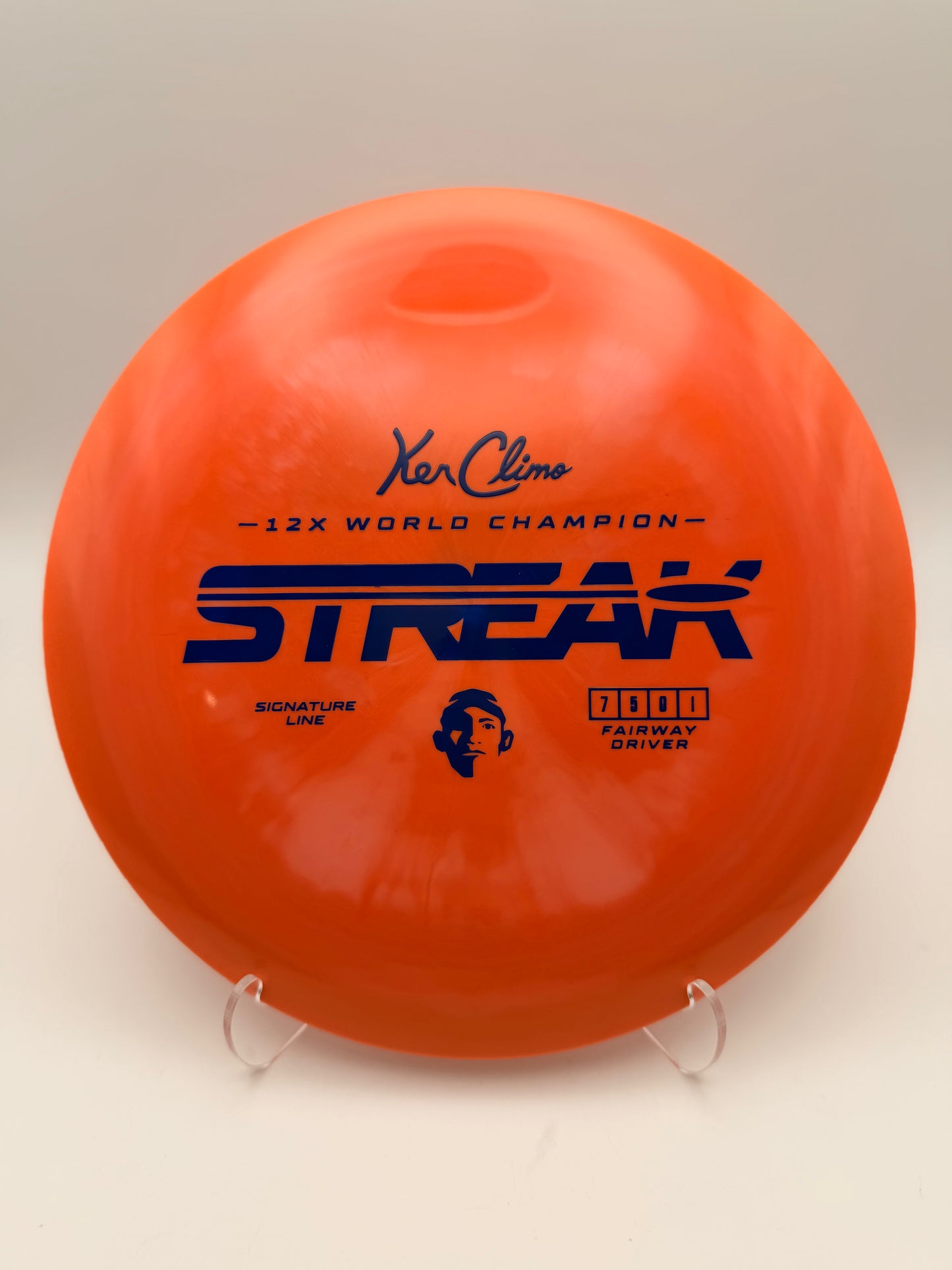 Climo Disc Golf Streak Fairway Driver - Stable Control for Consistent Lines