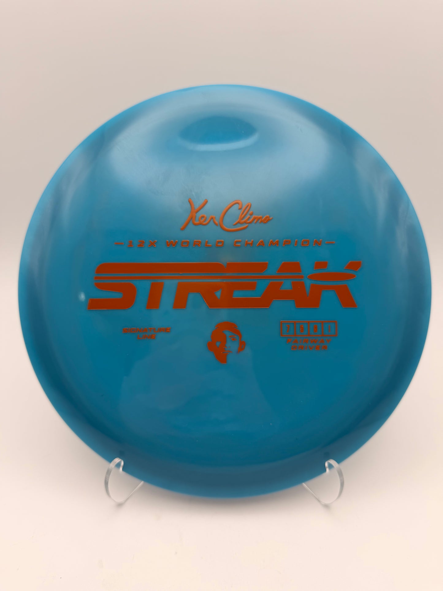 Climo Disc Golf Streak Fairway Driver - Stable Control for Consistent Lines