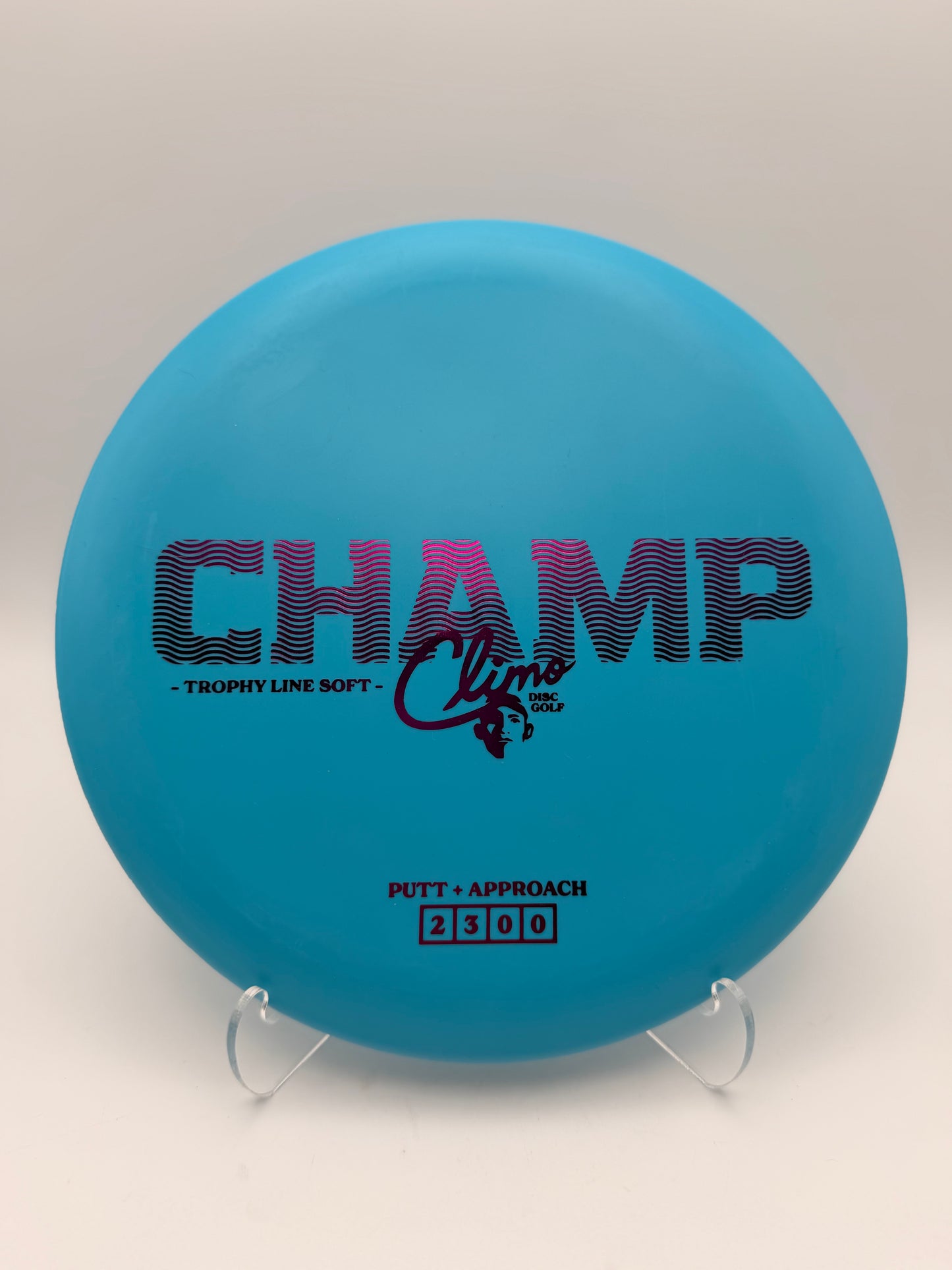 Climo Disc Golf Champ Putter - Neutral Microbead Putting Putter