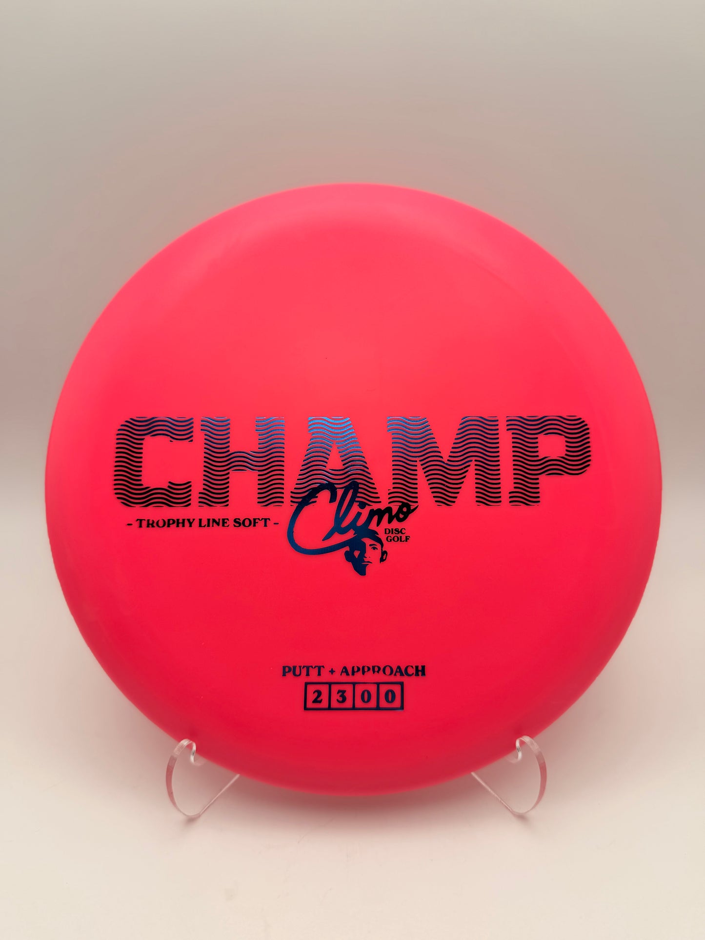 Climo Disc Golf Champ Putter - Neutral Microbead Putting Putter