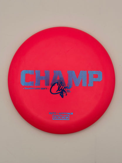 Climo Disc Golf Champ Putter - Neutral Microbead Putting Putter
