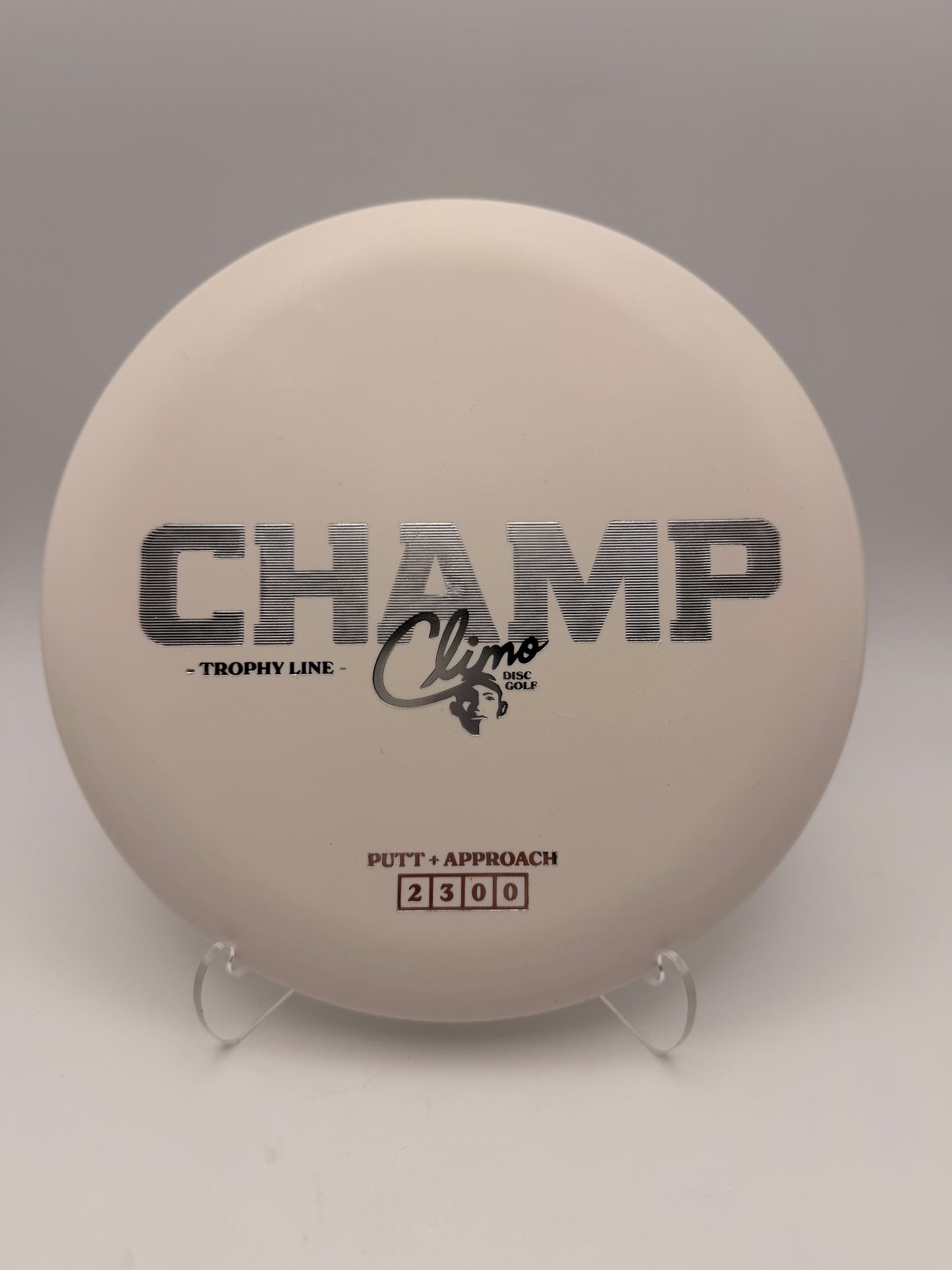 Climo Disc Golf Champ Putter - Neutral Microbead Putting Putter
