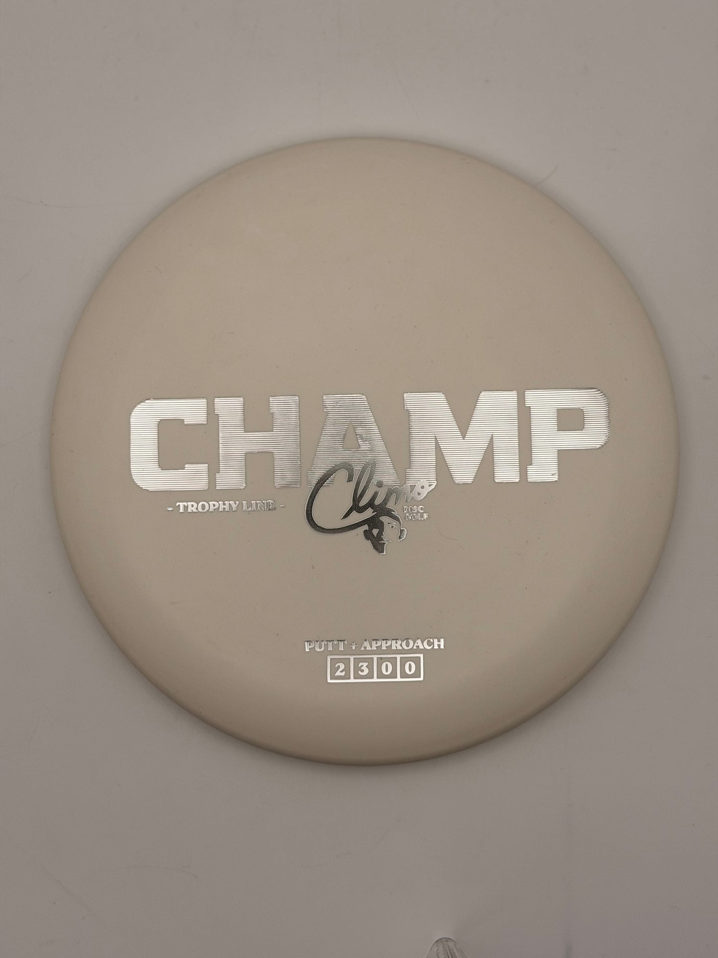 Climo Disc Golf Champ Putter - Neutral Microbead Putting Putter
